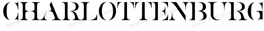 Charlottenburg Class字体转换